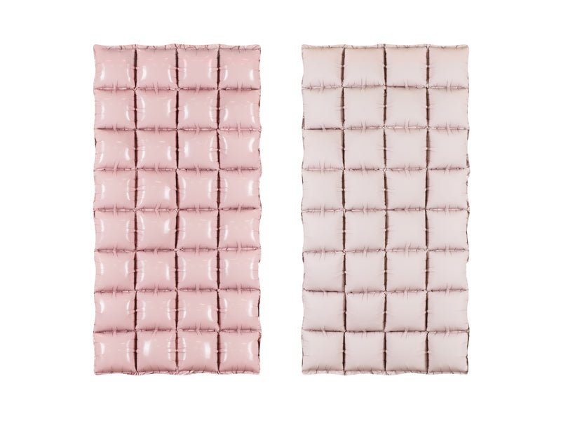 RECTANGULAR FOIL BALLOON BACKDROP DOUBLE-SIDED LIGHT PINK (72x143CM) 28"x56"