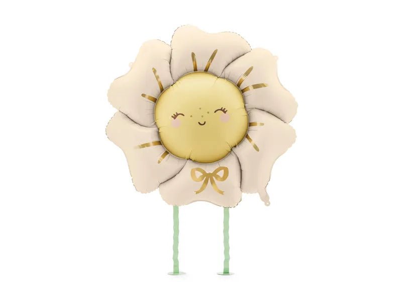 Foil Balloon Light Beige Flower - FB273-013J