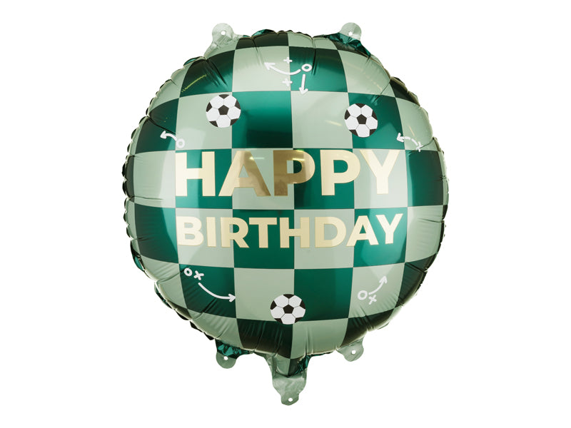 Happy Birthday Foil Balloon with Balls