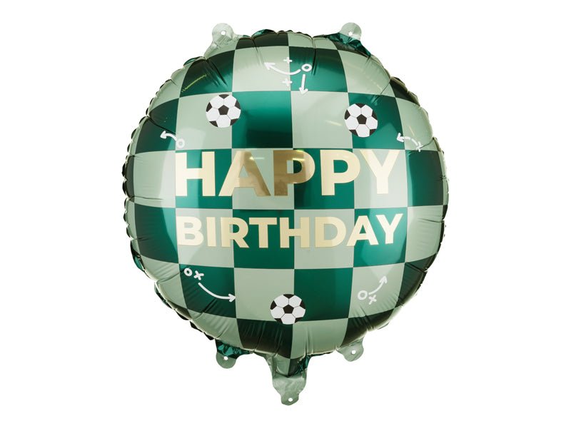 Happy Birthday Foil Balloon with Balls