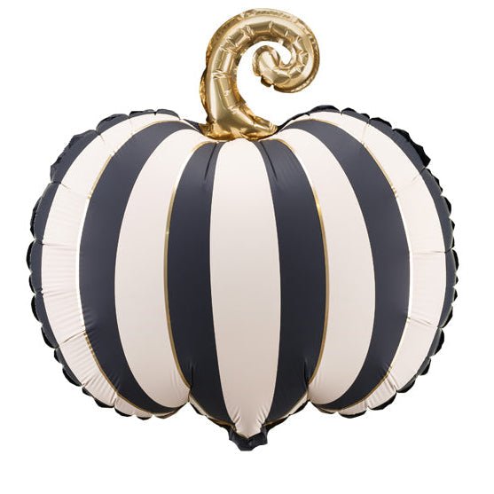 Striped Pumpkin 21 in. - Party Deco USA
