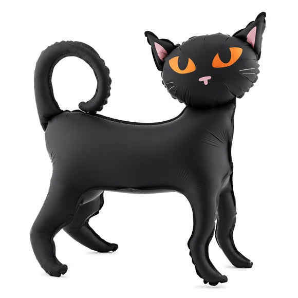 Standing Cat Foil Balloon 19 in. - PartyDeco USA