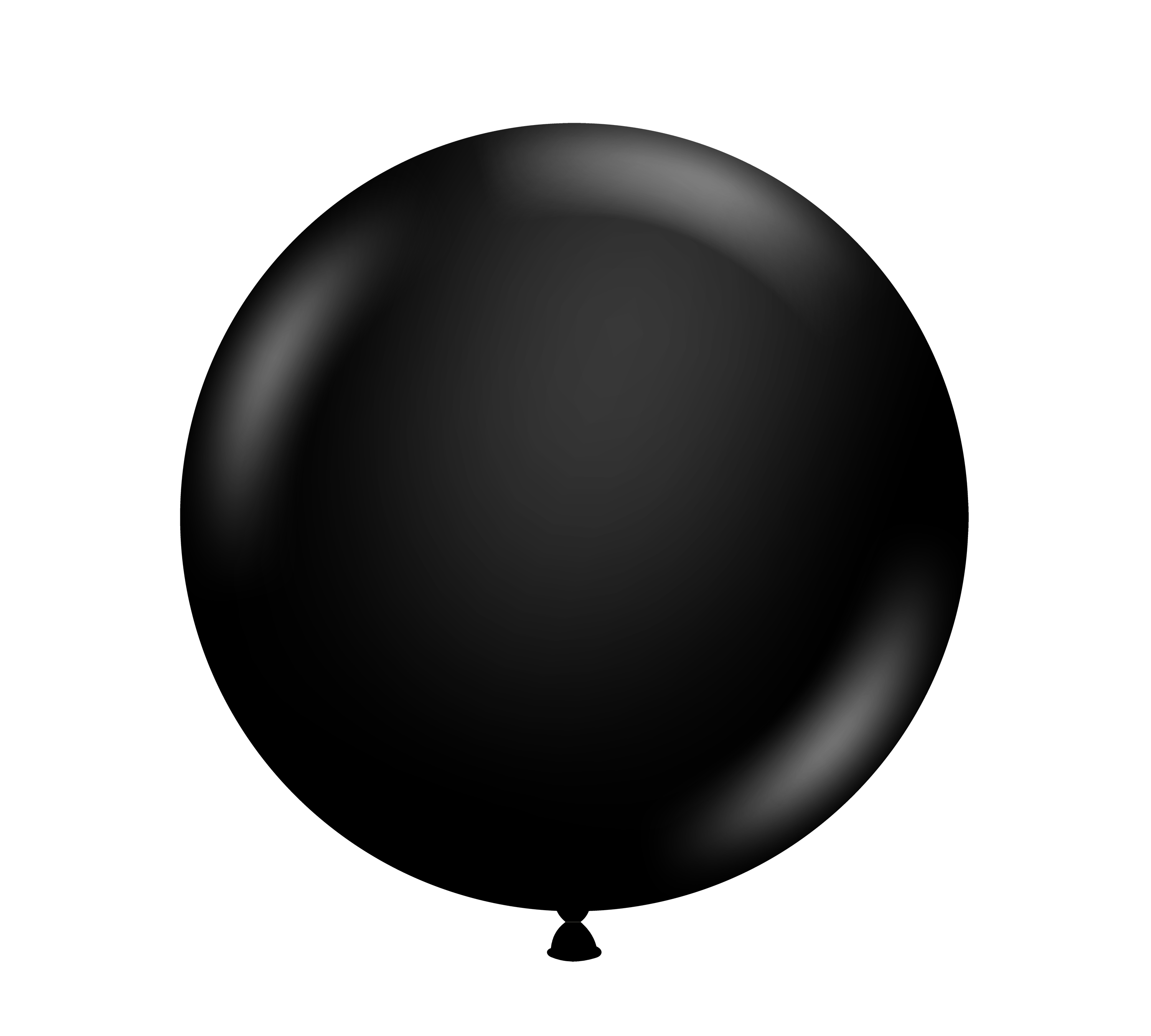TUFTEX | Designer Balloon Black - 17 in.