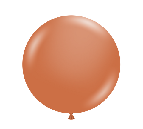 TUFTEX | Designer Balloon Burnt Orange - 17 in.