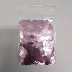 Light Pink Confetti Foil 1cm