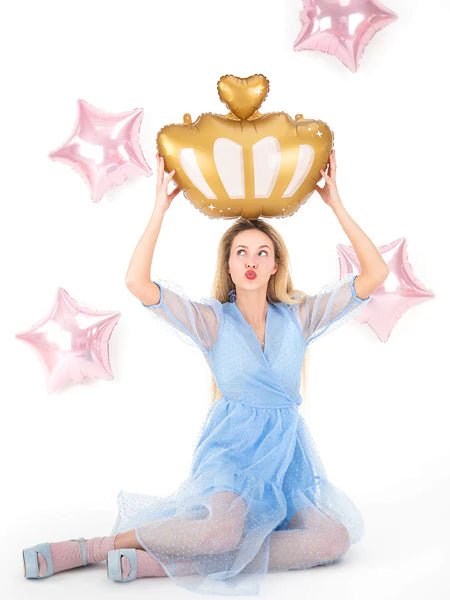 Crown Foil Balloon 21" Party Deco