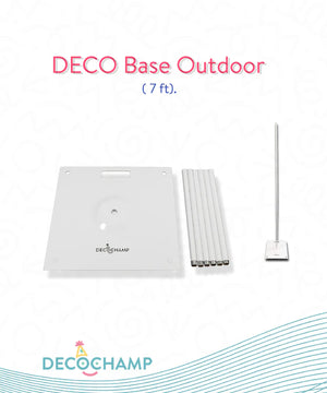 DecoBase Outdoor 7 FT | Metal Base