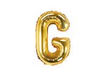 Gold Foil Letter G - 14 in. - PartyDeco USA