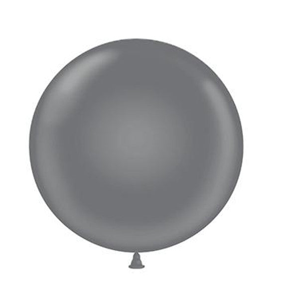 TUFTEX | Standard Balloon Grey Smoke - 36 in. - 2Pcs Per Package
