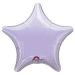 Chrome Lilac Star Shaped Foil Balloon 4" (5 Units per package)