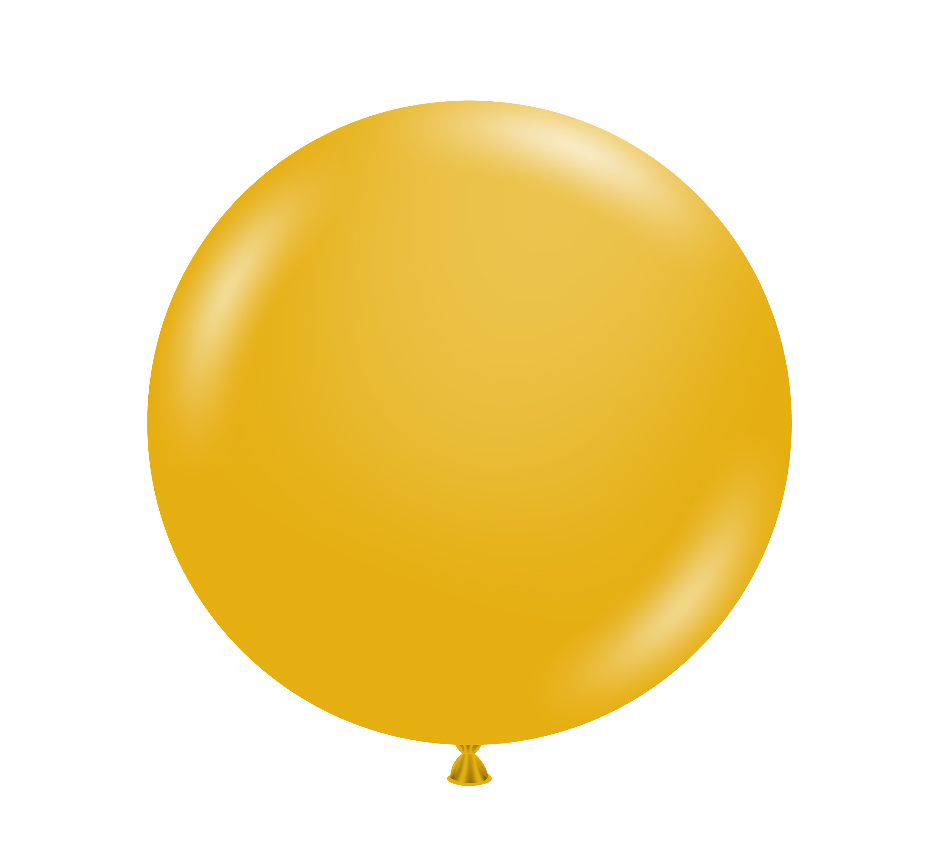 TUFTEX | Designer Balloon Mustard - 36 in. - 2 pcs Per package