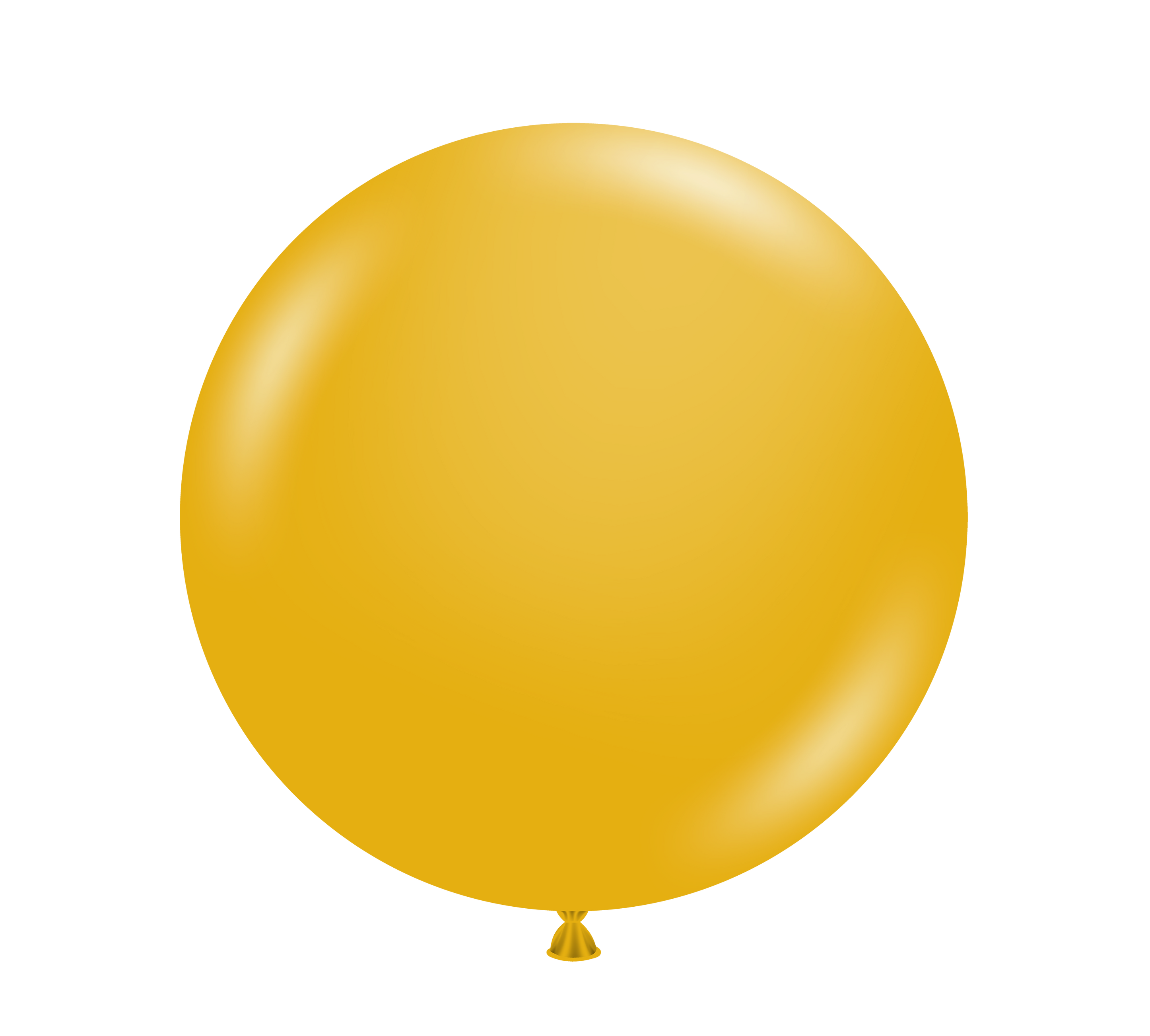 TUFTEX | Designer Balloon Mustard - 36 in. - 2 pcs Per package