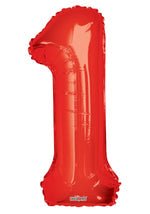Number 1 Red - 34" in