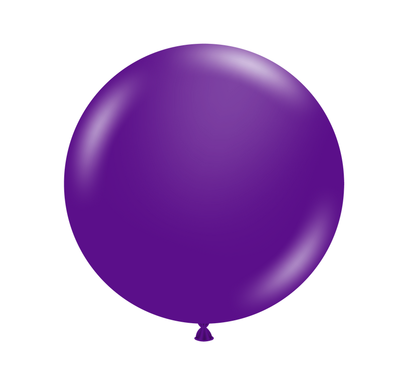 TUFTEX | Standard Balloon Plum Purple - 36 in. - 2Pcs Per Package