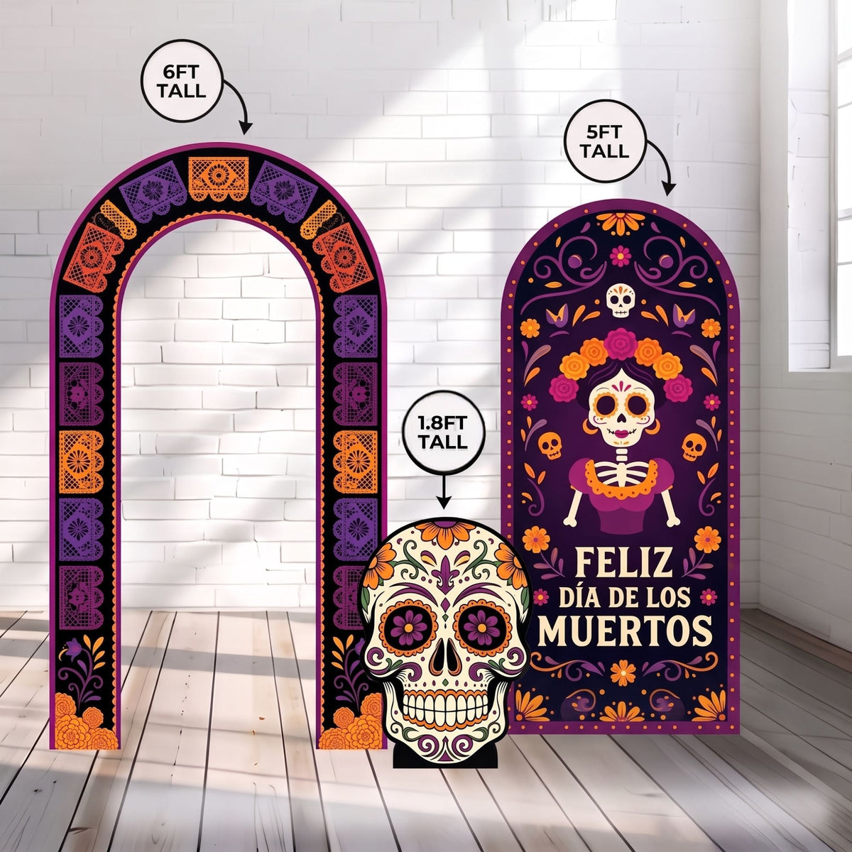 Premium Día de los Muertos Backdrop Bundle