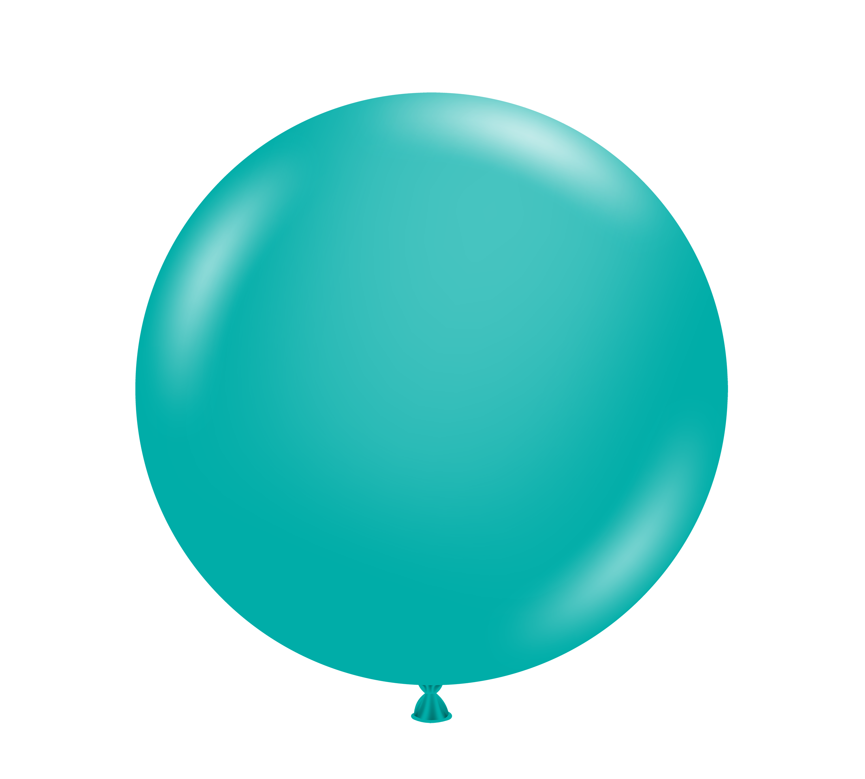TUFTEX | Standard Balloon Teal - 36 in. - 2Pcs Per Package