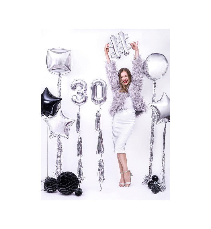 Tassel Garland Silver - TG1-018M