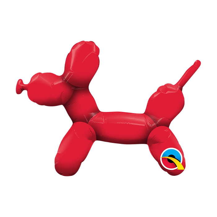 Balloon Dog Red 14" | 2 per pack