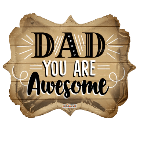 Dad you are awesome 18"