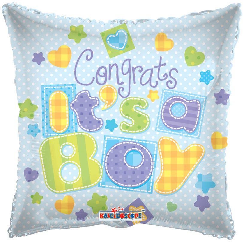 Congrats It's A Boy Balloon 18"
