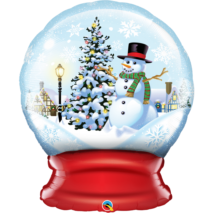 Christmas Morning Snow Globe 36"