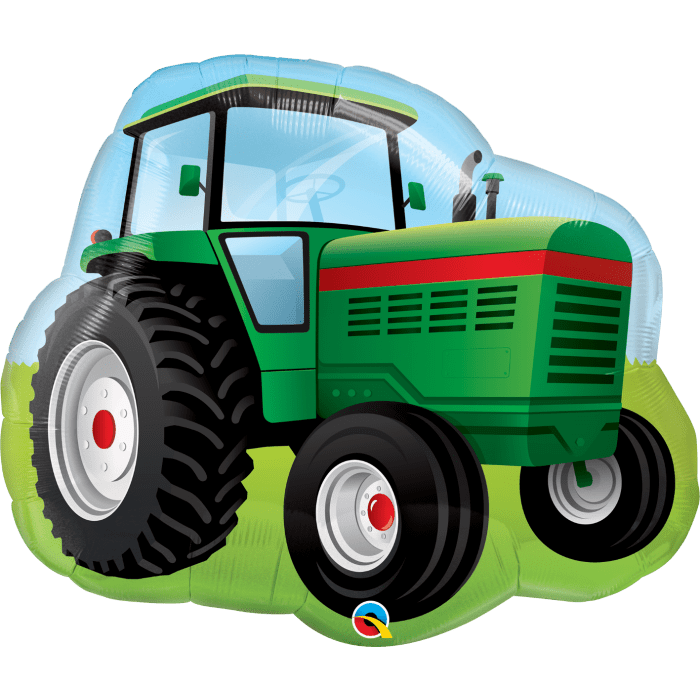 Green Tractor 34"