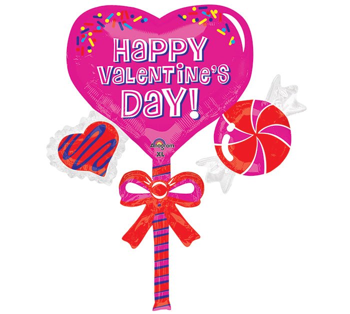 Color Blast Candy Cluster Balloon 35"