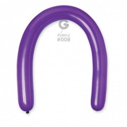 D6(350)-008 Purple 3" 50Pcs