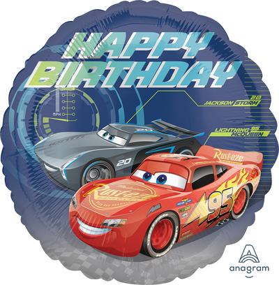 Happy Birthday (Cars 3) 17"