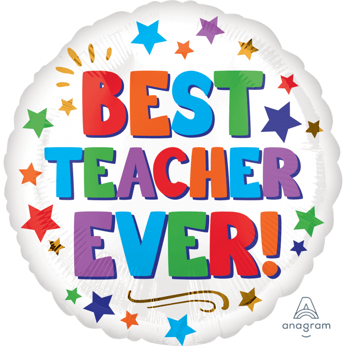 Best Teacher Ever 18"