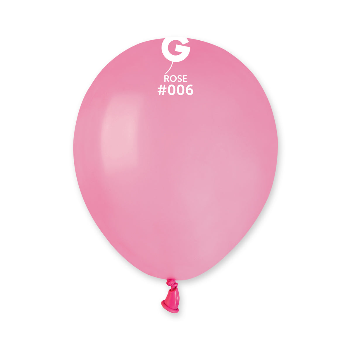 Solid Balloon Rose A50-006 | 100 balloons per package of 5'' each