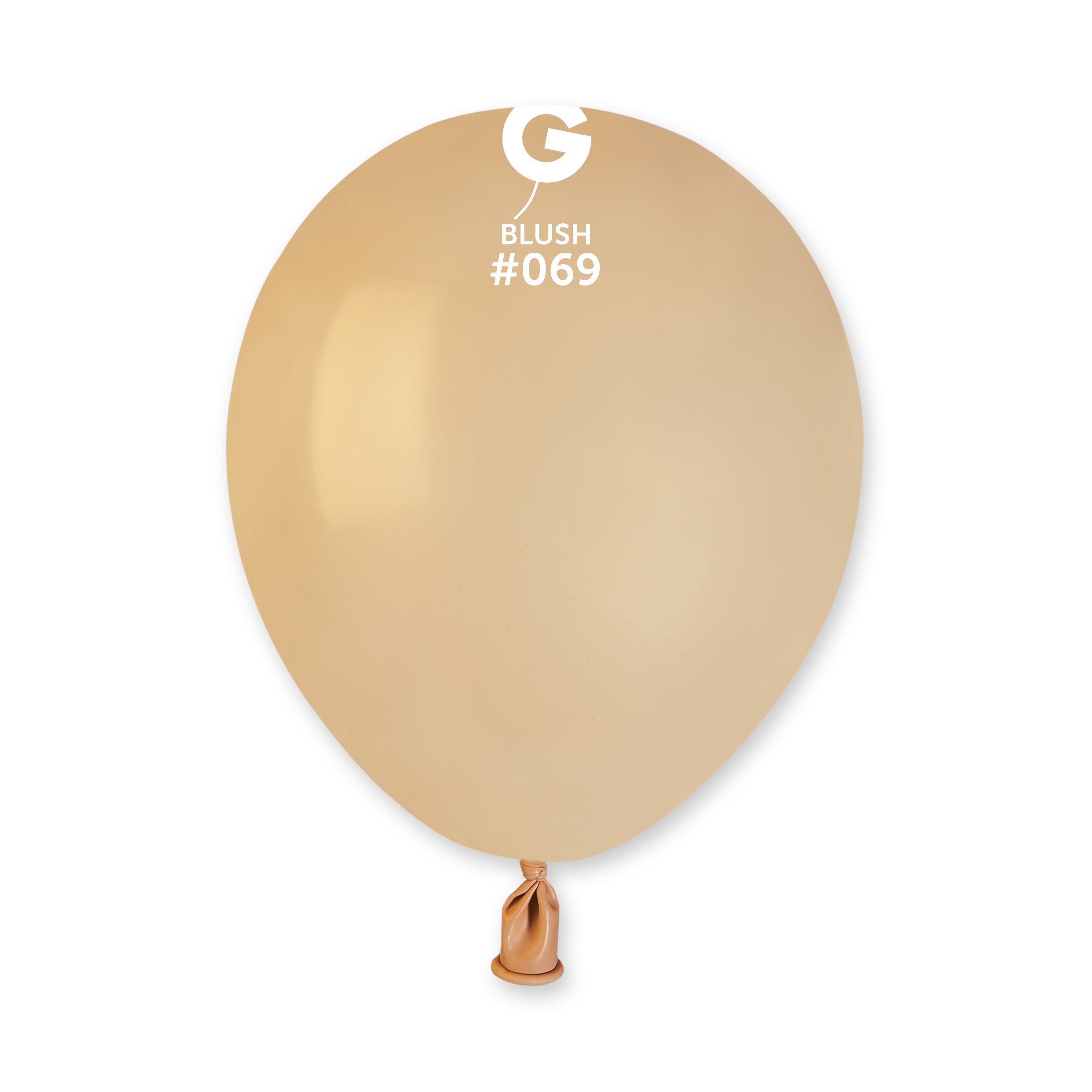 Solid Balloon Blush A50-069 | 100 balloons per package of 5'' each