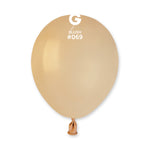 Solid Balloon Blush A50-069  | 100 balloons per package of 5'' each