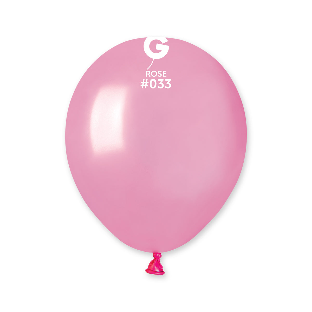 Metallic Balloon Rose AM50-033 | 100 balloons per package of 5'' each