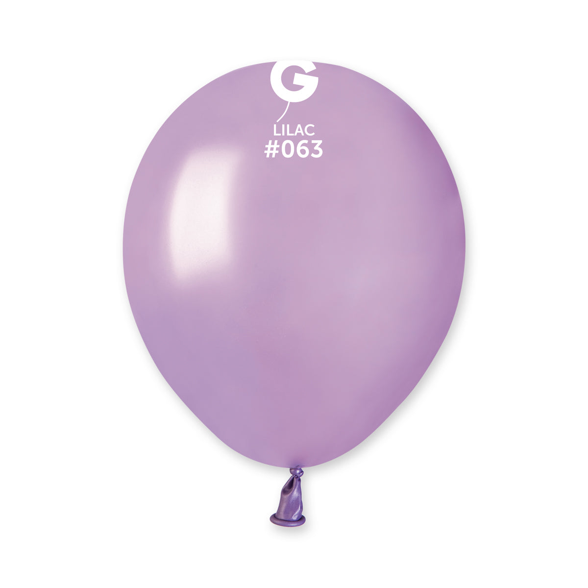 Metallic Balloon Lavander AM50-063 | 100 balloons per package of 5'' each