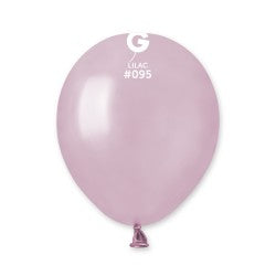Metallic Balloon Lilac AM50-095 | 100 balloons per package of 5'' each