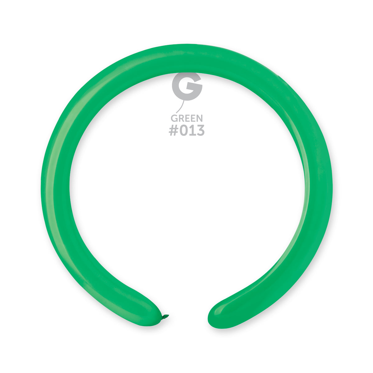 Solid Balloon Winter Green D4(260)-013 | 50 balloons per package of 2'' each