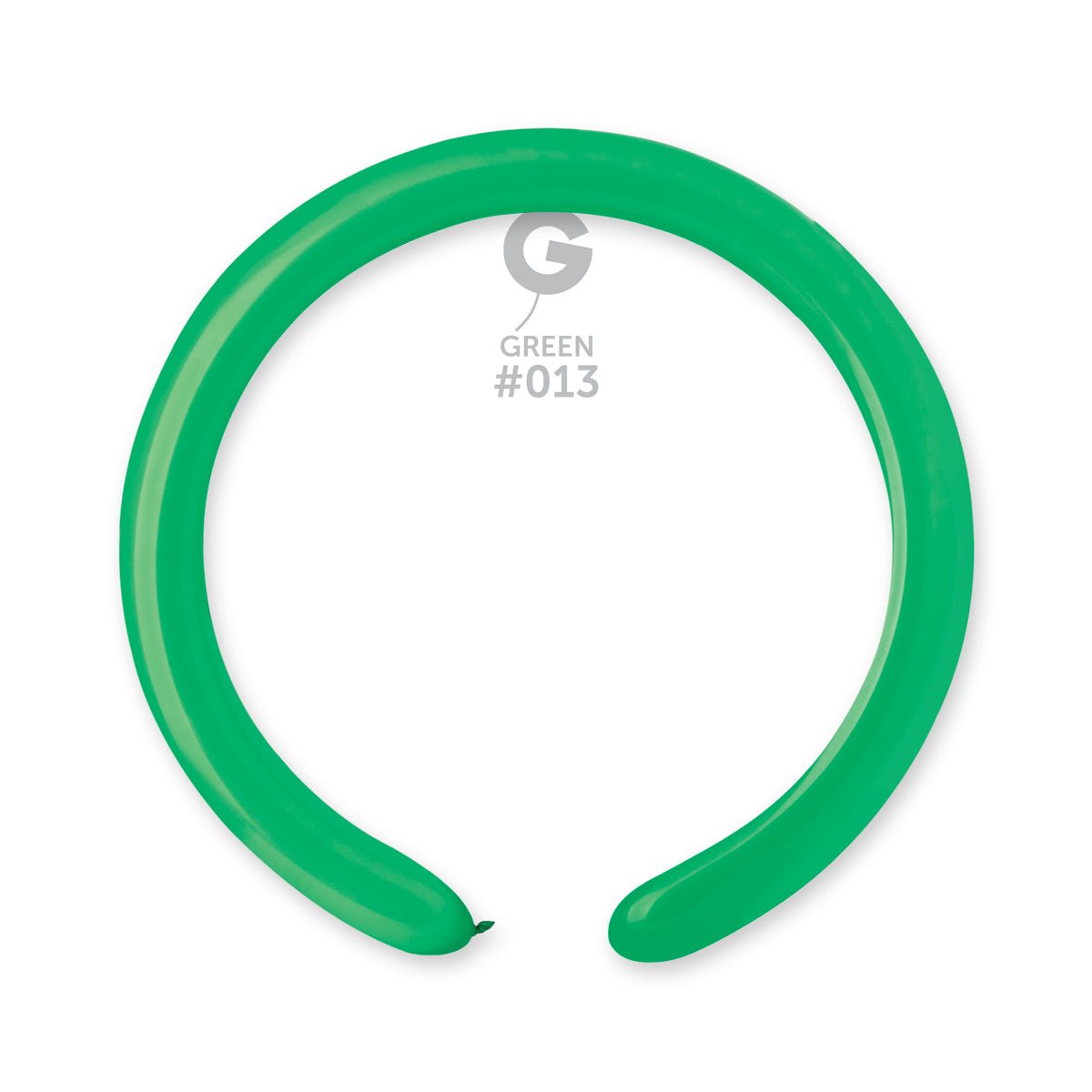 Solid Balloon Winter Green D4(260)-013 | 50 balloons per package of 2'' each