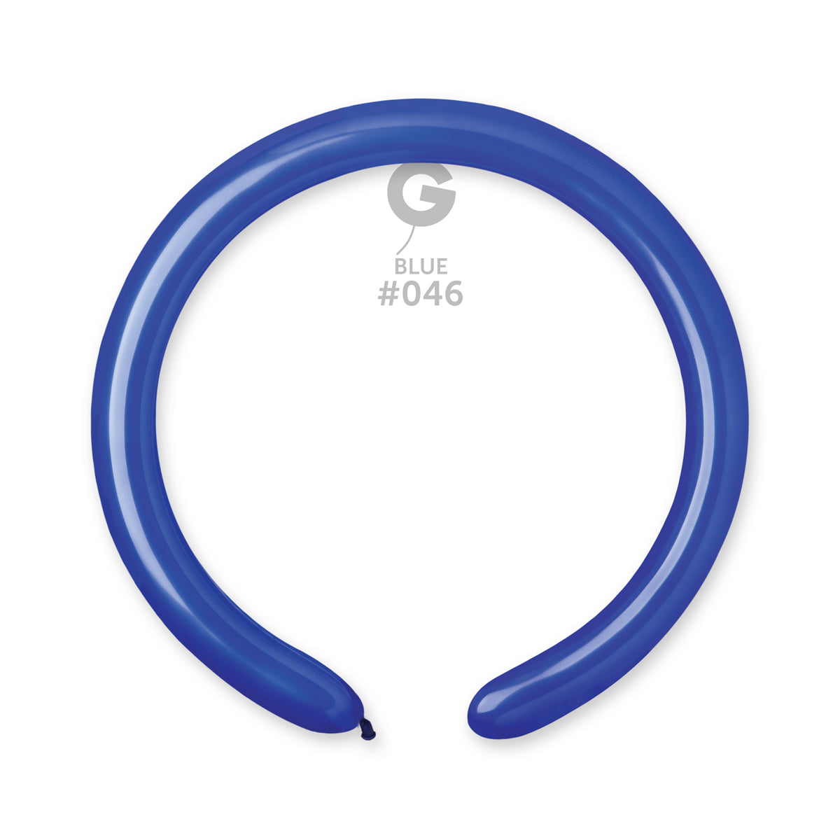 Solid Balloon Royal Blue D4(260)-046 | 50 balloons per package of 2'' each