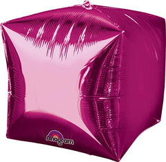 Cube Shaped Foil Balloon - 24” inch each (Choose your color)