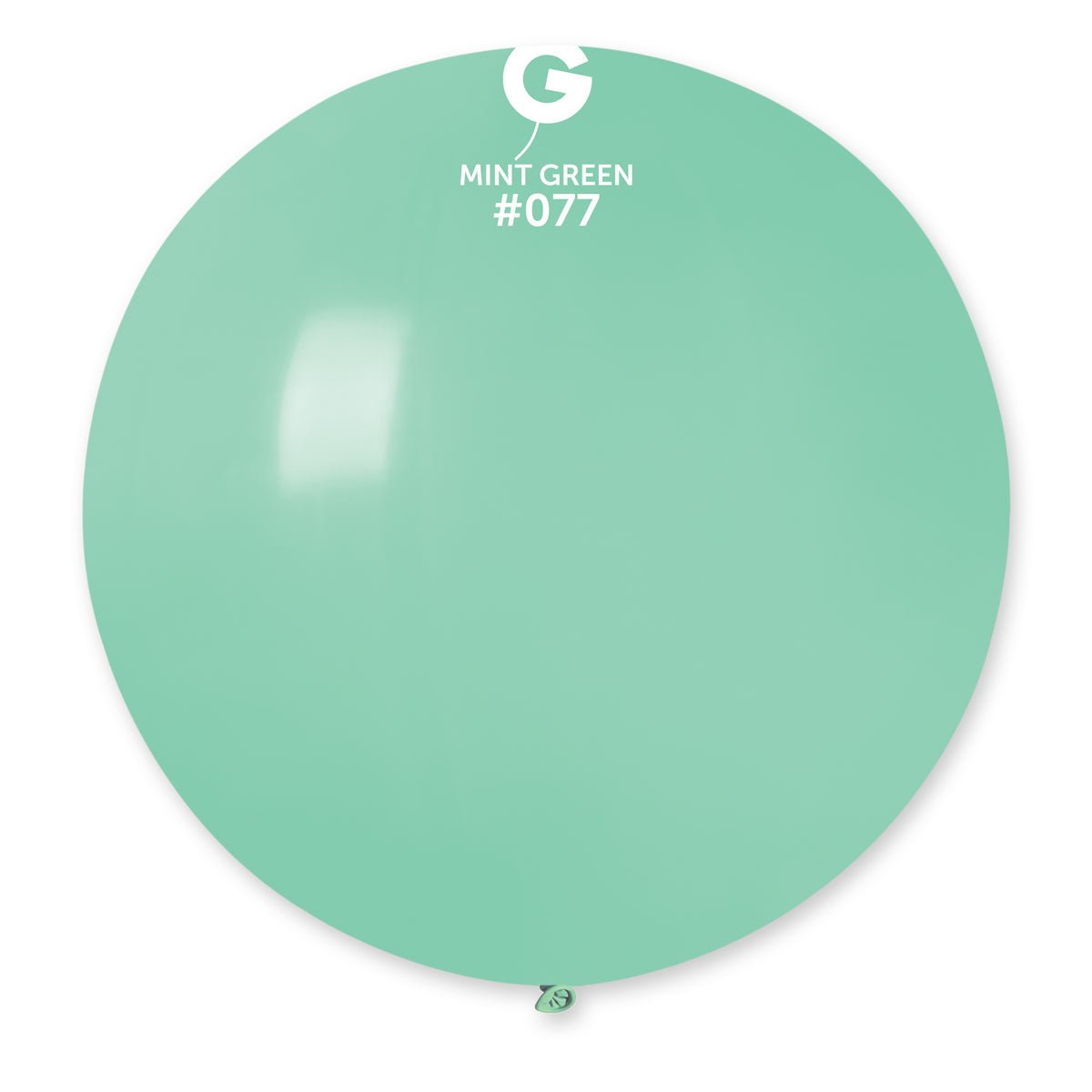 Solid Balloon Mint Green G30-077 | 1 balloon per package of 31''