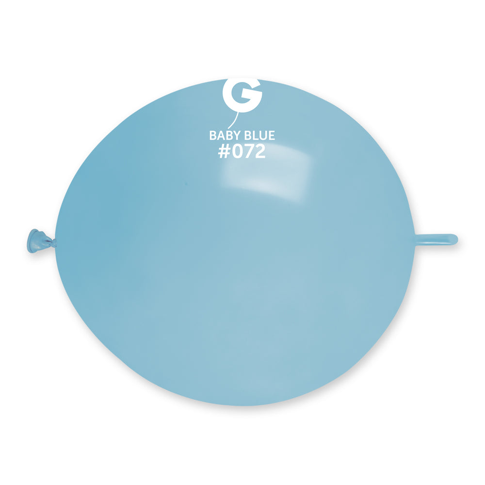 Solid Balloon Baby Blue GL13-072 | 50 balloons per package of 13'' each