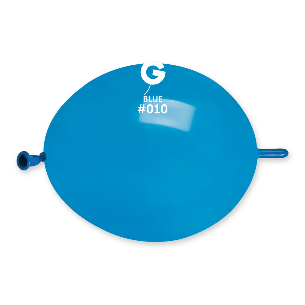 Solid Balloon Blue GL6-010 | 100 balloons per package of 6'' each