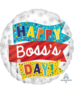 Happy Boss's Day Flags 18"
