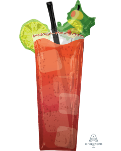 Happy Hour Bloody Mary | Foil Balloon
