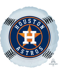 Houston Astros Foil Balloon 18"