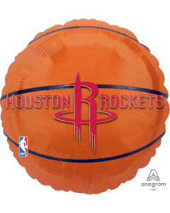 Houston Rockets Ball Foil Balloons 18"