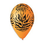 Tiger Printed Balloon GS110-416 | 50 balloons per package of 12'' each
