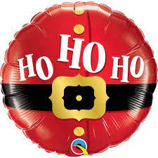 Ho Ho Ho Santa's Belt Flat 18"