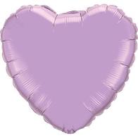 5 Heart Shaped Foil Balloon 4" Package (Choose your color)